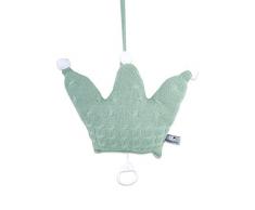 Babys Only Coussin musical Couronne Tricot Uni menthe - Vert