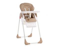 Lorelli Chaise Haute Réglable Evolutive pour Bébé Tutti Frutti Beige 1 Unité