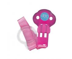 dBb Remond Attache - Sucette avec Anneau - Rose Translucide