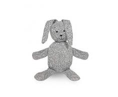 Jollein Peluche XL délavé Knit Bunny Peluche Gris, XL délavé Knit Bunny Peluche Gris, XL délavé Knit Lapin Gris, DE