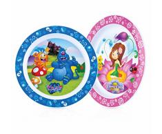 Nûby Monster Et Princesse Assiette 9+ Mois