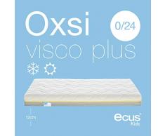EcusKids, Matelas bébé OXSI Visco Plus. Le matelas berceau mémoire de forme super respirante, 140x70x12