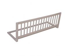 Safetots Rail de lit en bois, Gris