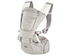 Chicco - Porte bébé Ergonomique Hip Seat - Multipositions, avec ou sans base - Hazelwood