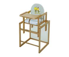 Roba Baumann 275012NLVBM3 Chaise Haute Combi Maya l abeille