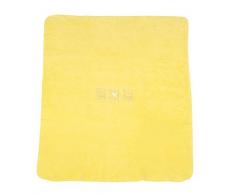 Julius Zöllner 95700-1810 4 - Couverture en coton - jaune - Taille: 75 x 100 cm