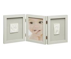 My Sweet Memories 34122007 – en 3 parties Cadre pour photo et 2 empreintes de bébé taupe
