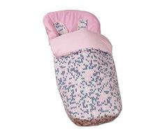 babyline Game – sac de chaise avec moufles, Unisexe, Couleur Rose