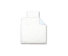 Bemini by Baby Boum Parure de lit Berceau Coton 80x80 cm STARY Frost