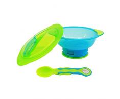 Vital Baby – 492041–21 Unbelievabowl avec couvercle et cuillère Bleu