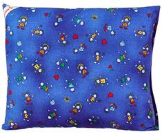 SimoNatal - 10016 - Oreiller Câle Tàªte Bébé - Taille II - A partir de 6 kg - Motif Luis - Bleu