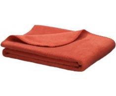 Julius Zöllner 350-4000-13 - Couverture en coton uni rouille, Taille: 75 x 100 cm