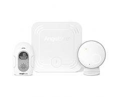 Angelcare AC127 - Babyphone avec Détecteur de Mouvements - Affichage de la Température - Par Piles ou Secteur - Blanc