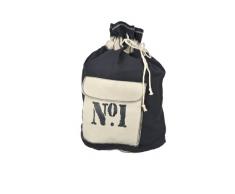 Jollein Sac de rangement avec n ° 1 (Design Blanc/Sable)