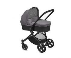 cbx Poussette Combinée Kody Pure avec Siège Sport Réversible et Landau, Housse de pluie incluse, De la naissance jusquà 15 kg, Comfy Grey