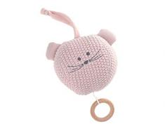 LÄSSIG 1313014725 Peluche musicale Little Chums Rose 80 g
