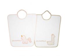 Babycalin Lot de 2 Bavoirs Maternelle