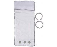 Babyline Confortable Damas Gris Tapis de Poussette Mixte