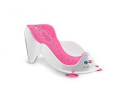 Angelcare - Fit - Transat de Bain pour Bébé - Ergonomique et Sécurisant - 0 à 6 Mois - Rose
