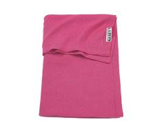 Meyco 2733033 Basic BRIGHT Couverture tricotée pour bébé Rose 75 x 100 cm