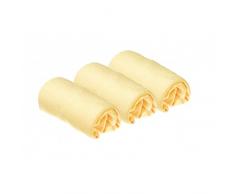 Lot de 3 Housses pour Matelas à Langer coton 50x70-7 coloris disponibles (Paille)
