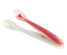 Vulli Lot de 2 Cuillères Douces Silicones - Sophie la Girafe