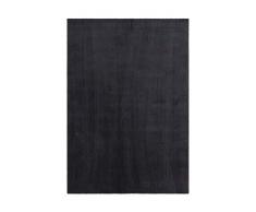Lalee Tapis Velluto 400 Graphite 100% Polyester 200 x 290 cm, Noir, 200x290