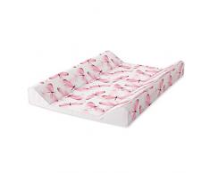Rothobabydesign Matelas à Langer à Rebords Rose