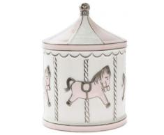 Lesser & Pavey Carrousel Tirelire, Rose clair