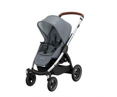 Bébé Confort Stella, Poussette Tout-Terrain, Maniable et Pratique, de la Naissance à 3,5 ans (0-15 kg), Essential Grey