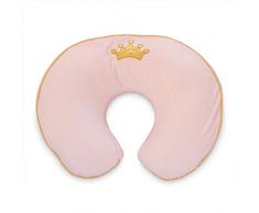 Boppy Royal Coussin dallaitement avec garnissage en Fibres et Forme Ergonomique Motif Princesses