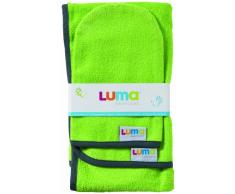 Luma Set Serviette + Gant de Toilette Lime Green