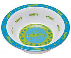 Lässig Mélamine Assiette croco vert