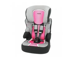 Mycarsit Siège Auto et Réhausseur, Groupe 1/2/3 (de 9 à 36 kg), Rose