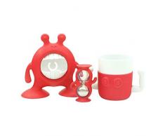 PRINCE LIONHEART Set de Salle de Bain Eyefamily Plus de Plaisir/Sourires/Éclatants Fuchsia