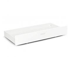 MoKee Lit bébé Mini tiroir Blanc