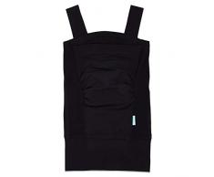 aden + anais - Top à Peau à Peau pour Porter Bébé avec une Poche Intégrée, Inclus un Support de Soutien, Conçu en Coton Doux et Élasthanne, Adapté pour les Nouveaux-nés, Taille M, Noir