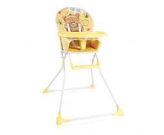 Lorelli Cookie Chaise Haute pour Bébé Jaune