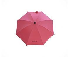 BABYS CLAN Parasol pour Poussette Orientable/Détachable en Nylon Rose