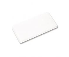 BEMINI - Drap housse - pour lit 60x120 cm - Blanc