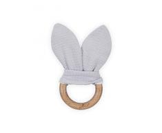 Jollein Anneau de dentition Ø 7 cm Tiny gaufré Gris doux, anneau de dentition Ø 7 cm Tiny gaufré Gris doux, anneau de dentition Ø 7 cm Tiny Waffle Gris doux, DE