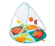 Fisher-Price Tapis dÉveil et dActivités pour Bébé, Facile à Plier et à Emporter, Dès la Naissance, FXC15, Multicolore