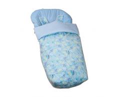 babyline Garden – sac de chaise avec maniques, Unisexe coloris : Bleu