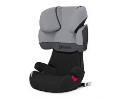 CYBEX Silver Siège Auto Solution X-Fix, Adapté aux Voitures Avec ou Sans Isofix, Groupes 2/3 (15-36 kg), De 3 Ans à 12 Ans Environ, Cobblestone