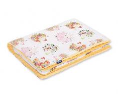 Pepi Leti 685843716273 Couverture Amy pour bébé Jaune Minky 100 x 75 cm
