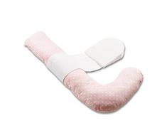 Italbaby Bonne nuit de grossesse Taie doreiller, Rose