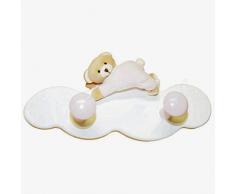 tris & TON matelas de poussette légère Maxi pour chariot poussette bébé respirant de Microfibre + protection de harnais (trisyton)
