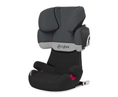 CYBEX Silver Siège Auto Solution X2-Fix, Adapté aux Voitures Avec ou Sans Isofix, Groupes 2/3 (15-36 kg), De 3 Ans à 12 Ans Environ, Gray Rabbit