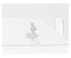 Bimbi Pirulos Tript.Sab.100% Alg.Voche 002 Lapin 148 56 – Parure de lit unisexe