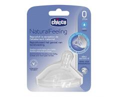 Chicco 81111100030 Naturalfeeling Tétine Inclinée Flux Lent Plus de 0 Mois